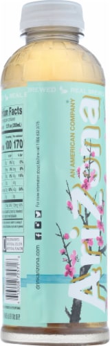 AriZona Green Tea with Ginseng and Honey Perspective: left