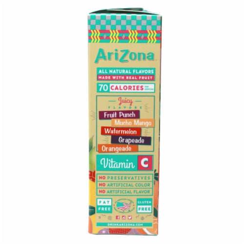 AriZona® Mixed Fruit Snacks Perspective: left