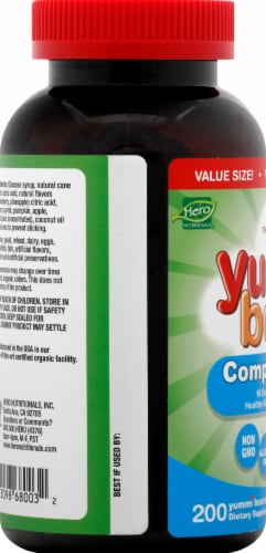 Yummi Bears Multi Vitamin & Mineral Perspective: left