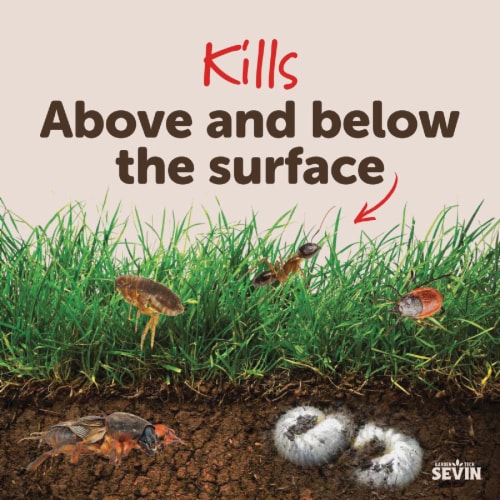 Garden Tech Sevin 10 Lb. Ready To Use Granules Lawn Insect Killer 100547215 Perspective: left