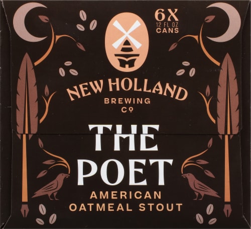 New Holland Brewing The Poet Oatmeal Stout Perspective: left
