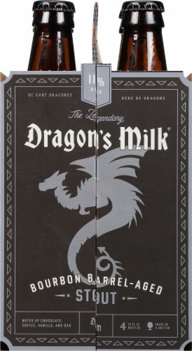 New Holland Brewing Co Dragon's Milk Bourbon Barrel-Aged Stout Perspective: left
