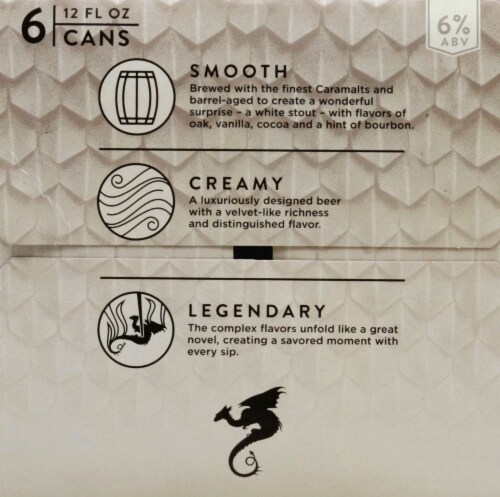 New Holland Brewing Dragon’s Milk Bourbon Barrel-Aged White Stout Perspective: left