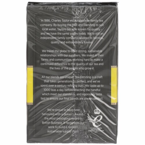 Taylors of Harrogate Organic Chamomile Tea Bags Perspective: left