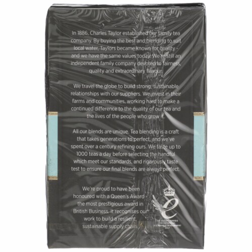 Taylors of Harrogate Organic Peppermint Tea Bags Perspective: left