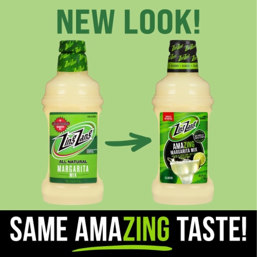 Zing Zang Amazing Classic Margarita Mix Perspective: left