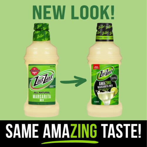 Zing Zang Amazing Classic Margarita Mix Perspective: left