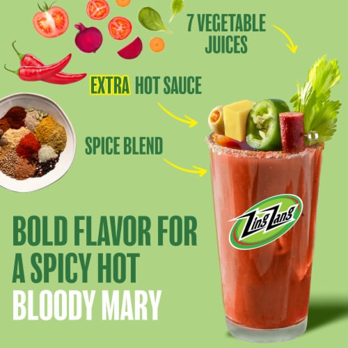 Zing Zang Blazing Bloody Mary Mix Perspective: left