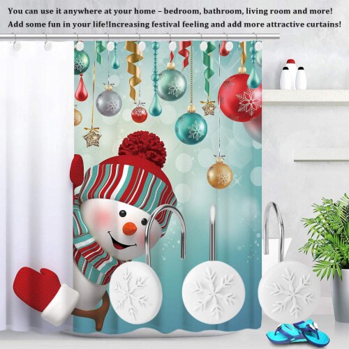 12PCS AntiRust Shower Curtain Hooks, 12 Pcs Kroger