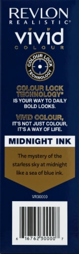 Revlon Realistic Midnight Ink Vivid Hair Colour Perspective: left