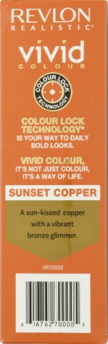Revlon Realistic Sunset Copper Vivid Hair Color Perspective: left
