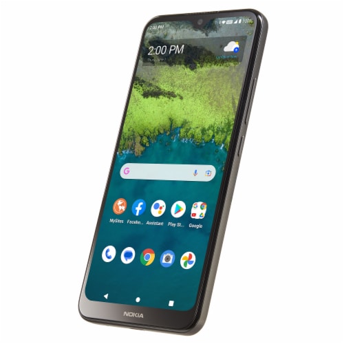 Total by Verizon Nokia C110 32GB Prepaid Smartphone - Green Perspective: left
