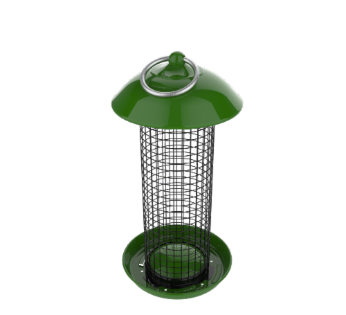 Stokes Select Thistle Finch Screen Bird Feeder Perspective: left