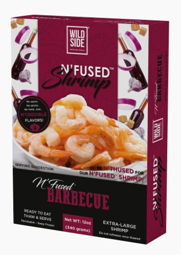 WIld Side N'Fused Barbecue Shrimp Perspective: left
