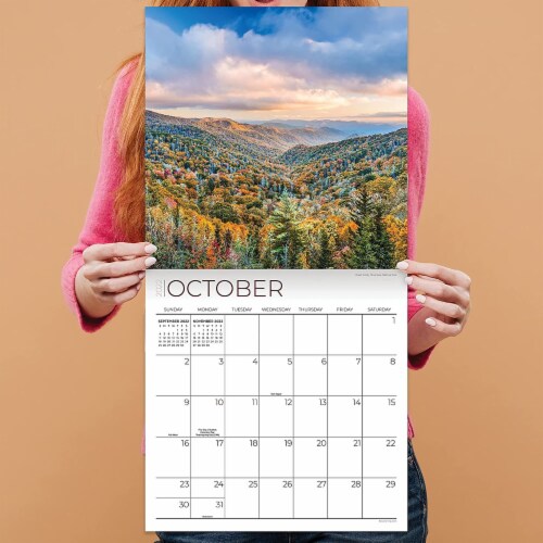 2022 National Parks Wall Calendar by TF Publishing Perspective: left