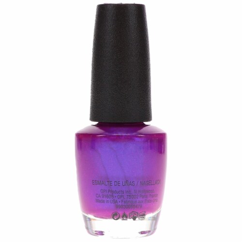 OPI Samurai Breaks a Nail Lacquer Perspective: left