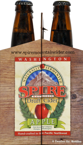 Spire Mountain Apple Cider Perspective: left