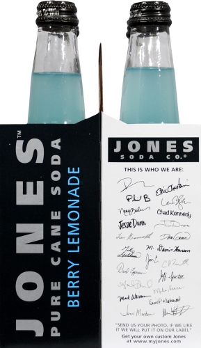 Jones Soda Co. Berry Lemonade Perspective: left