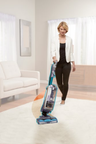 Shark® Rotator Powered Lift-Away Deluxe Vacuum - Purple Perspective: left