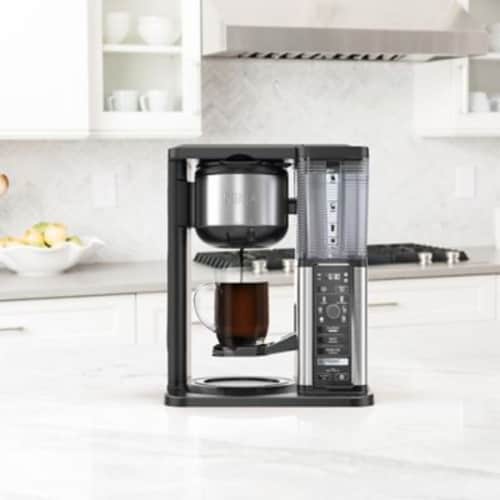 Ninja® Specialty Coffee Maker - Black/Silver Perspective: left