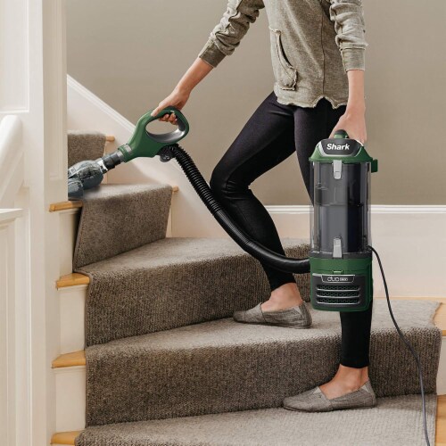 Shark® ZU782 Rotator Lift-Away DuoClean Pro Upright Vacuum Perspective: left