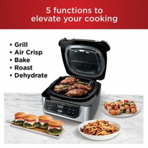 Ninja® Foodi™ 5-in-1 Indoor Grill with 4-Quart Air Fryer, 1 ct - Fry's Food  Stores