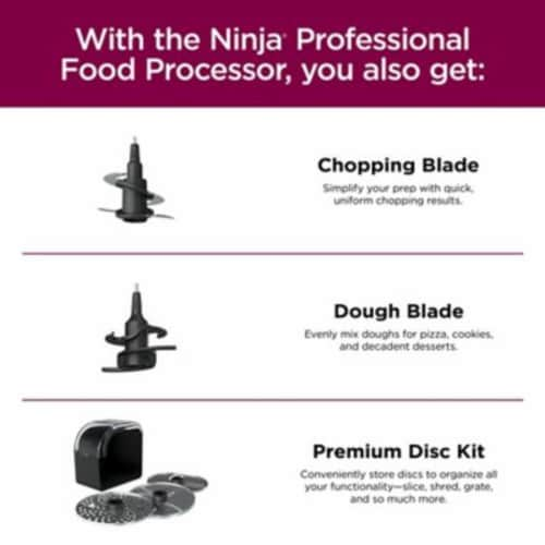 Ninja® Professional Advanced 9-Cup Food Processor with Auto-iQ Preset  Programs, 1 ct - Food 4 Less