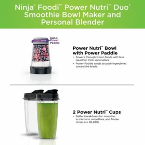 Ninja® Foodi Power Nutri Duo Smoothie Bowl Maker and Personal Blender