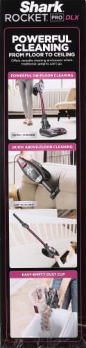 Shark Rocket Pro DLX Corded Vacuum Perspective: left