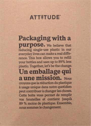 Attitude® Nature + Technology™ Citrus Zest All Purpose Cleaner Perspective: left