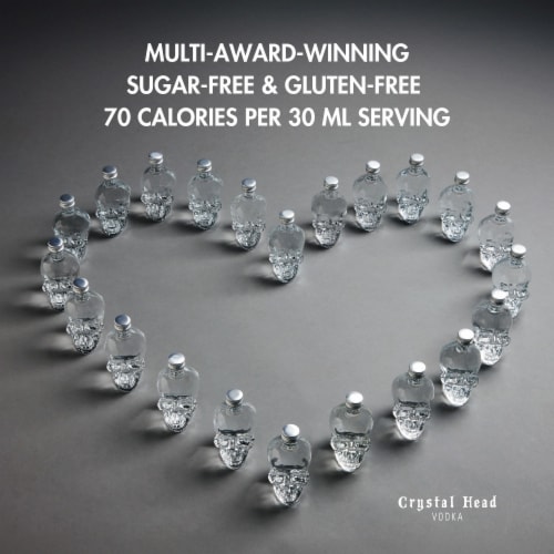 Crystal Head Vodka Perspective: left