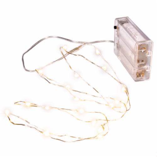 Night Splendor™ LED String Lights with Timer Perspective: left