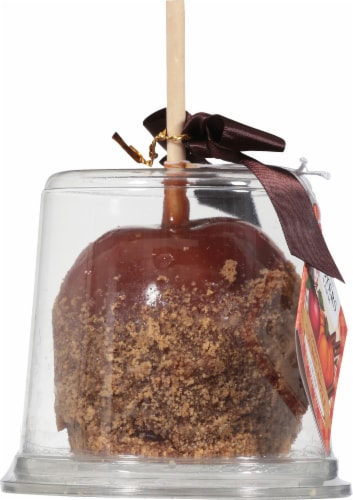 Moyer's Gourmet Chocolate Caramel Apple Perspective: left
