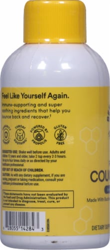 Beekeeper’s Naturals Propolis Cough Syrup Perspective: left