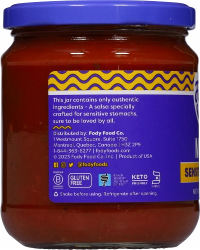 Fody Foods Mild Salsa Perspective: left