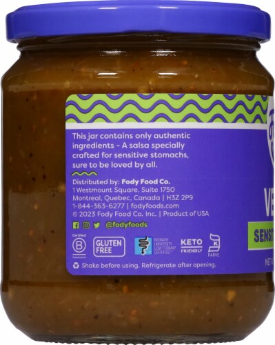 Fody™ Foods Salsa Verde Perspective: left