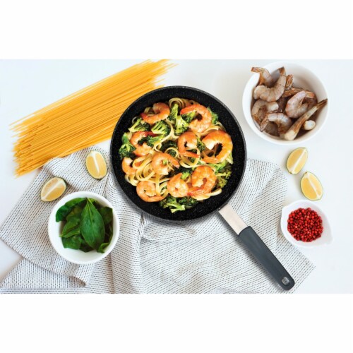 Fry Pan And Skillet, Non-Stick Aluminium Cookware, 11  (28Cm) Perspective: left
