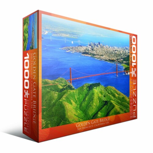 Eurographics Inc Golden Gate Bridge San Francisco California USA Puzzle Perspective: left