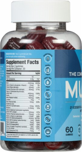 SUKU Vitamins The Complete Men’s Multi Vitamin Gummies Perspective: left