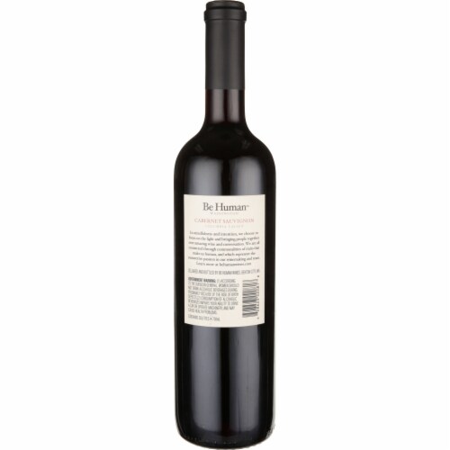 Be Human Cabernet Sauvignon Washington Red Wine Perspective: left