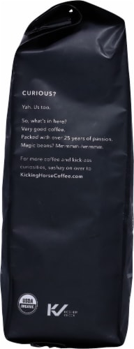Kicking Horse® Coffee Three Sisters® Medium Roast Organic Whole Bean Coffee Perspective: left