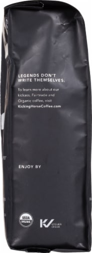 Kicking Horse® Coffee Happy Camper Ground Coffee Perspective: left