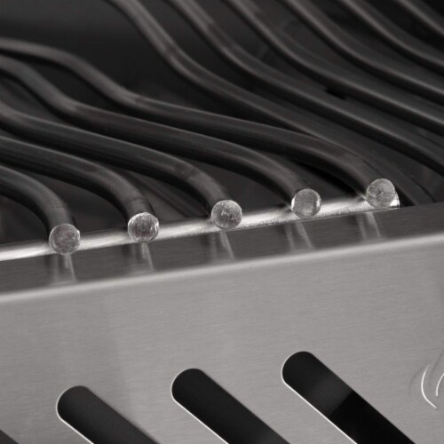 Napoleon BIP500RBNSS-3 Built In Prestige 500 RB Infrared 4 Burner Grill, Silver Perspective: left