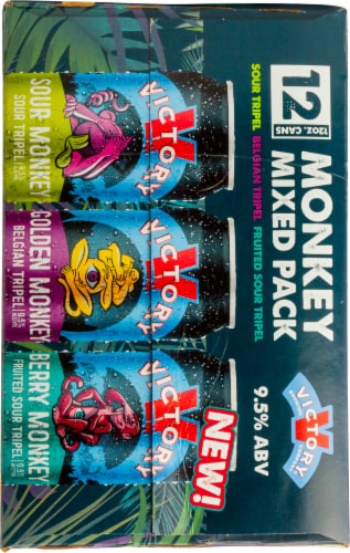 Victory Brewing Company® Mystical Monkey Craft Beer Mixer Pack Perspective: left