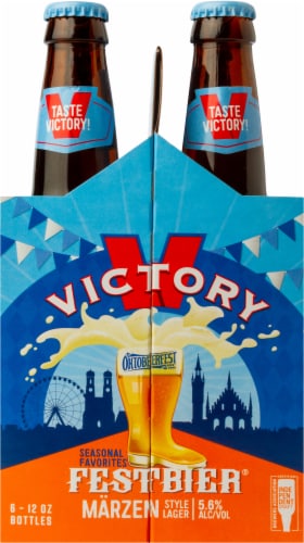 Victory® Brewing Company Festbier® Marzen Style Lager Perspective: left