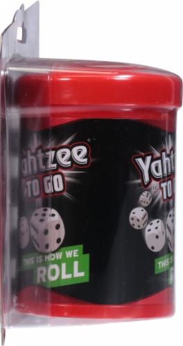 Hasbro Yahtzee to Go Game Perspective: left