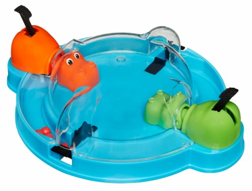 Hasbro Gaming® Hungry Hungry Hippos Grab & Go Game Perspective: left