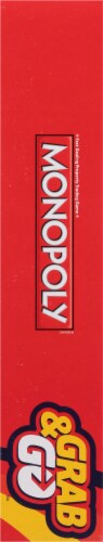 Hasbro Gaming® Grab & Go™ Monopoly Board Game Perspective: left