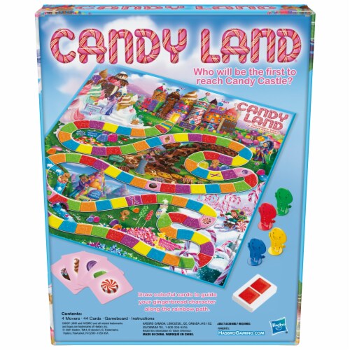 Hasbro Candy Land Board Game Perspective: left