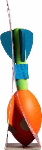 Nerf Sports Pocket Vortex Howler Aero Flyer Ball - Orange Perspective: left